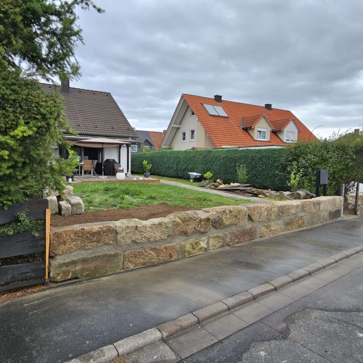 Natursteinmauern